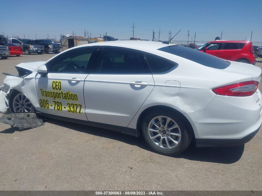 2015 FORD FUSION S - 3FA6P0G76FR208147