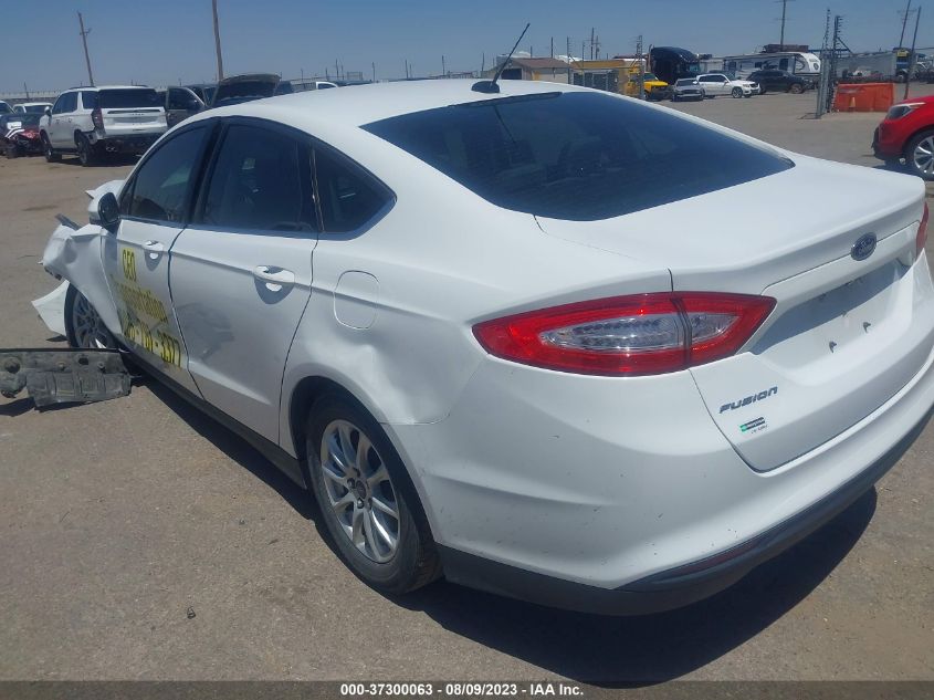 2015 FORD FUSION S - 3FA6P0G76FR208147