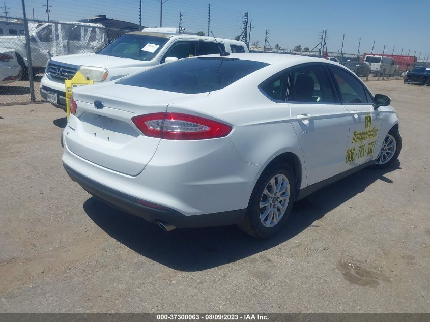 2015 FORD FUSION S - 3FA6P0G76FR208147