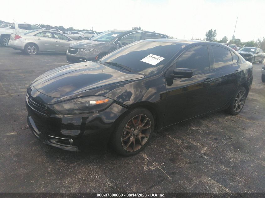 2013 DODGE DART RALLYE - 1C3CDFBA8DD106192