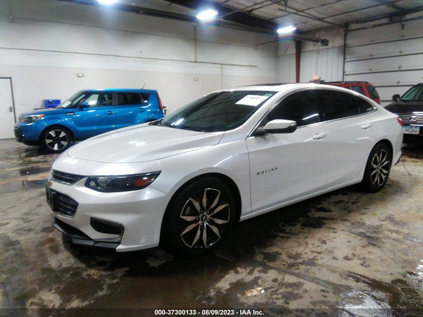 2016 CHEVROLET MALIBU LT - 1G1ZE5ST9GF220850