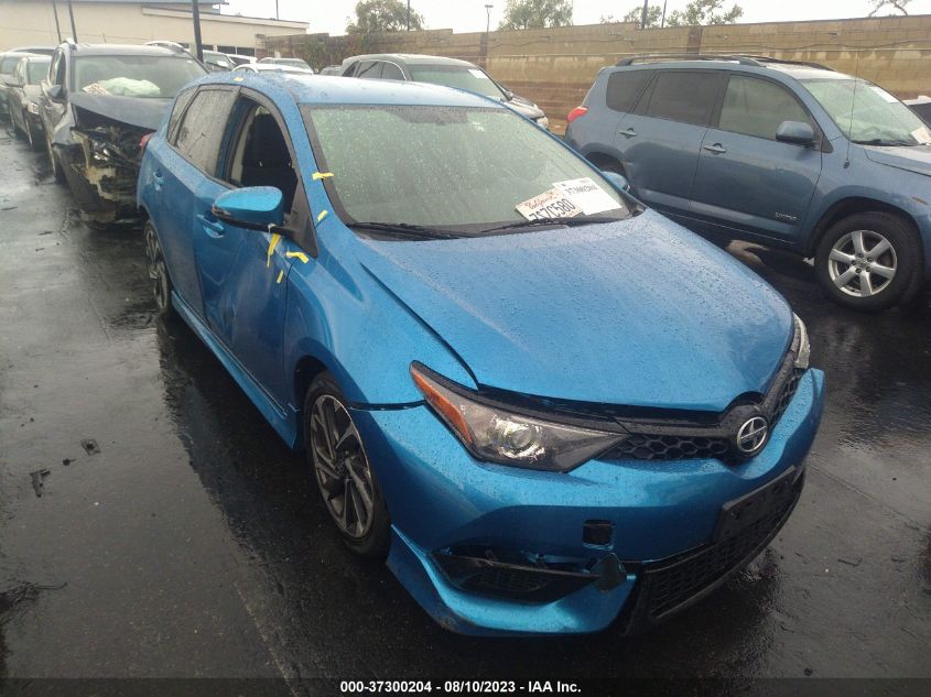 2016 TOYOTA SCION IM - JTNKARJE2GJ519782
