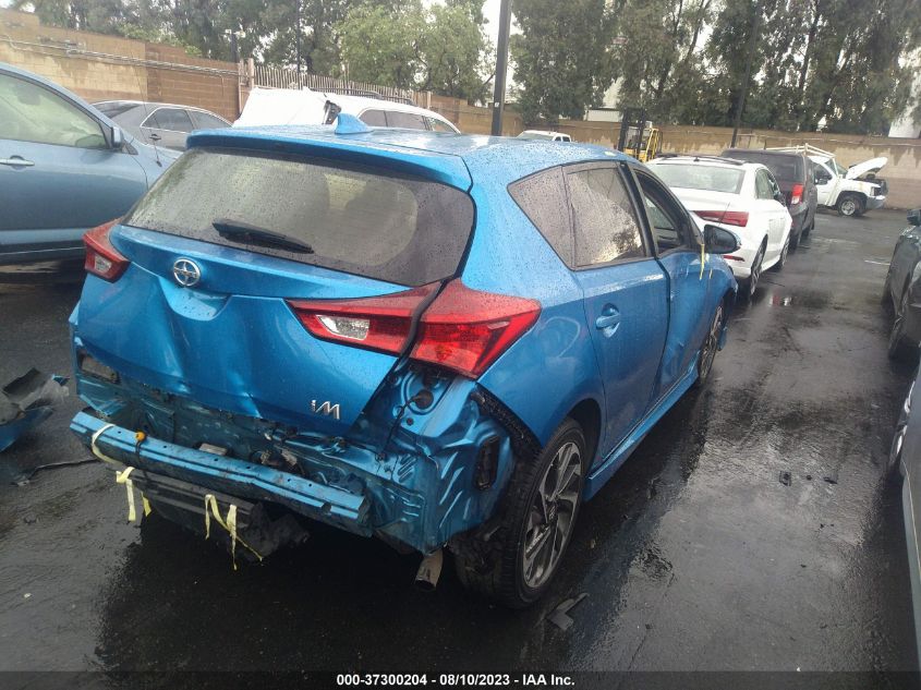 2016 TOYOTA SCION IM JTNKARJE2GJ519782