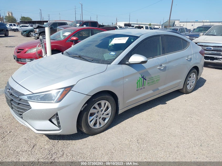 VIN 5NPD74LF5KH497167 2019 HYUNDAI ELANTRA SE