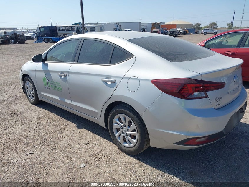 VIN 5NPD74LF5KH497167 2019 HYUNDAI ELANTRA SE