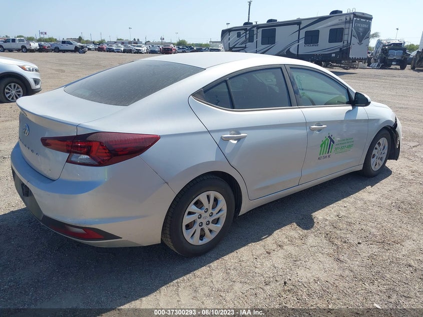 VIN 5NPD74LF5KH497167 2019 HYUNDAI ELANTRA SE
