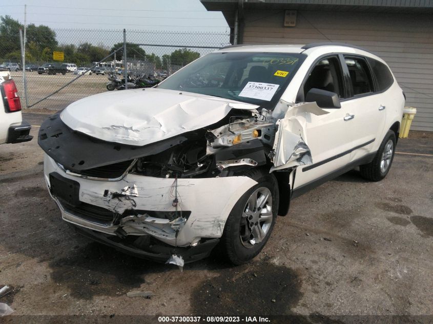 2014 CHEVROLET TRAVERSE LS - 1GNKRFKDXEJ105851