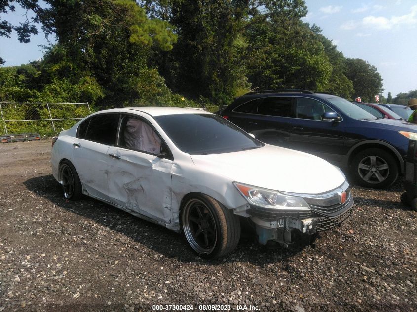 2017 HONDA ACCORD SEDAN SPORT SE - 1HGCR2F16HA162995
