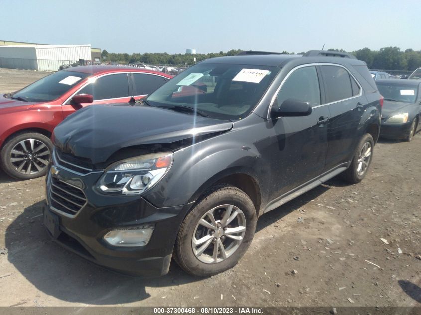 2017 CHEVROLET EQUINOX LT - 2GNFLFEK7H6122329