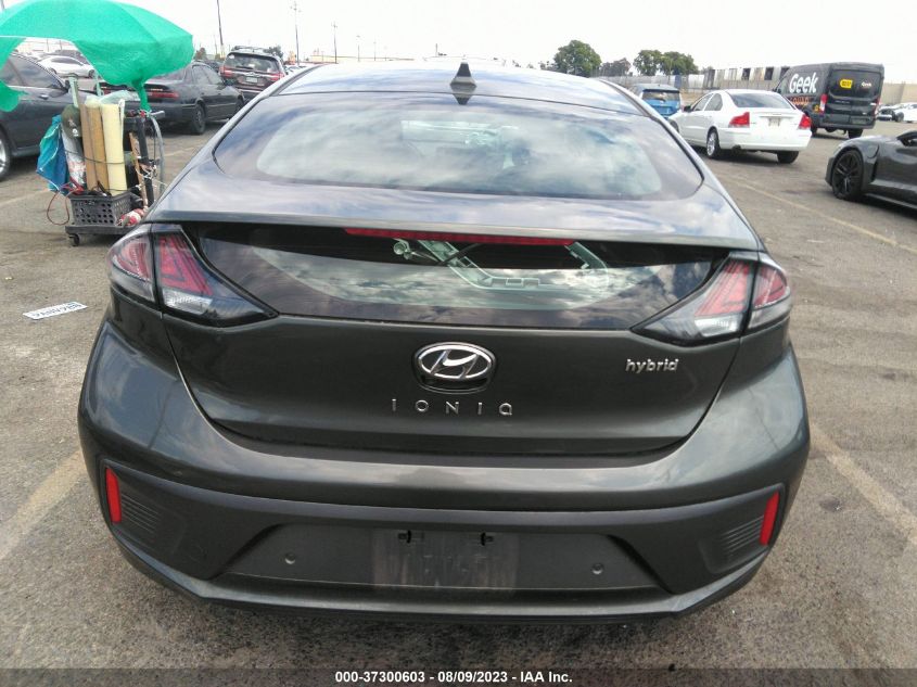 2022 HYUNDAI IONIQ HYBRID LIMITED - KMHC05LC3NU283084