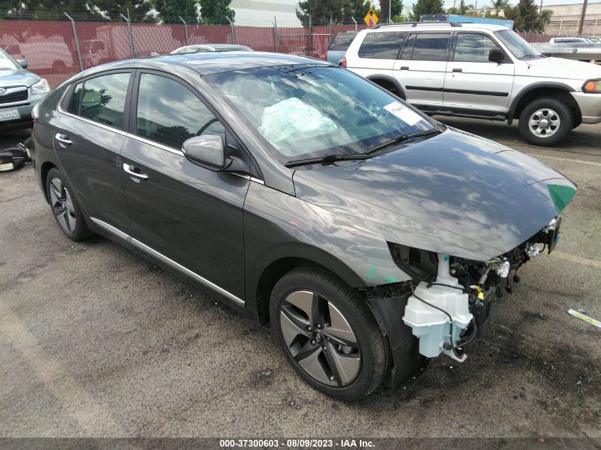 2022 HYUNDAI IONIQ HYBRID LIMITED - KMHC05LC3NU283084