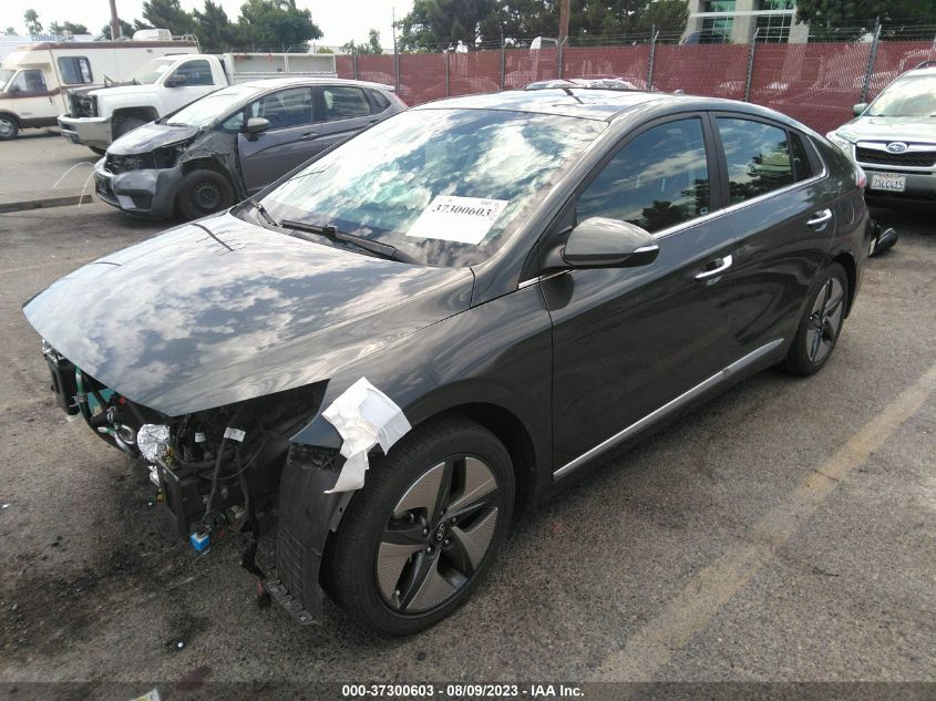 2022 HYUNDAI IONIQ HYBRID LIMITED - KMHC05LC3NU283084