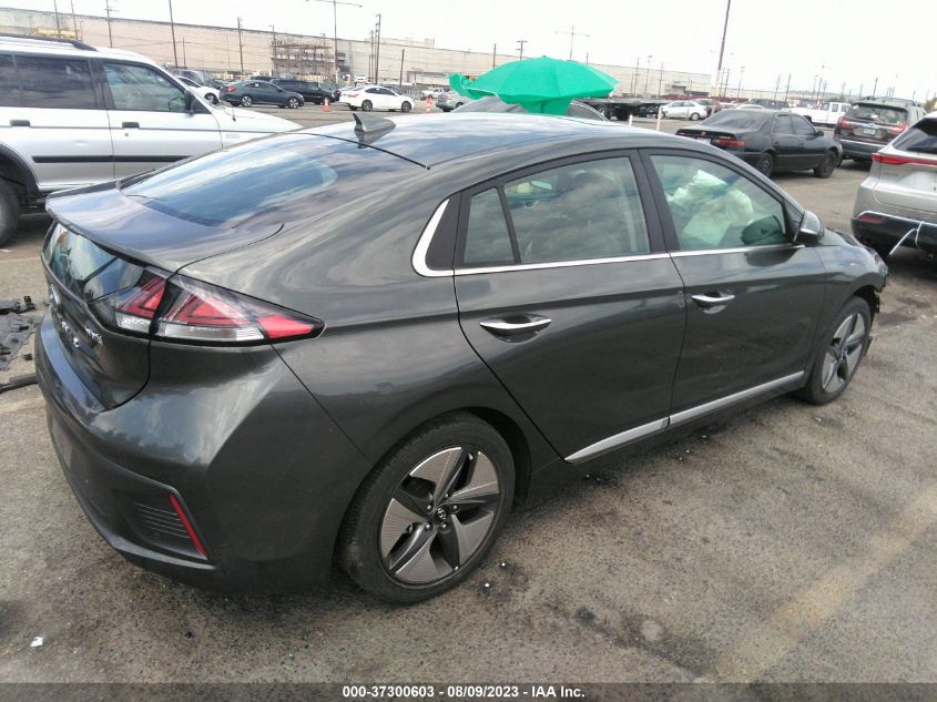 2022 HYUNDAI IONIQ HYBRID LIMITED - KMHC05LC3NU283084