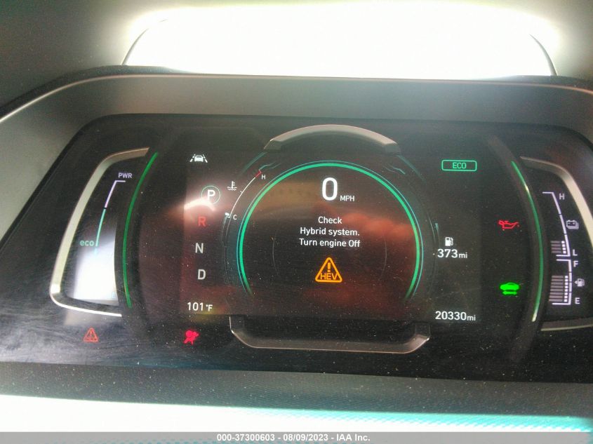 2022 HYUNDAI IONIQ HYBRID LIMITED - KMHC05LC3NU283084