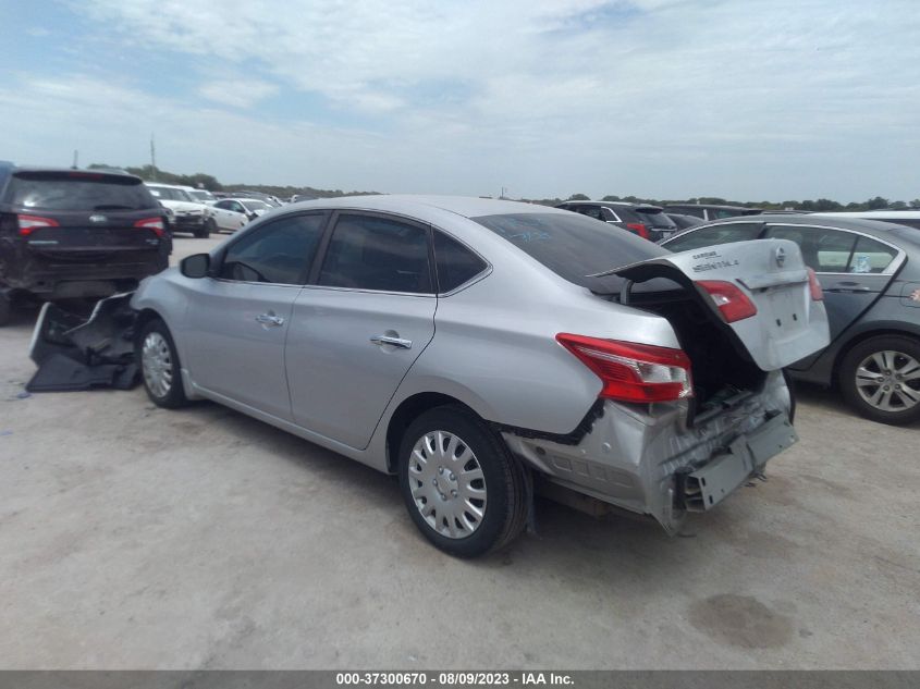 2019 NISSAN SENTRA S/SV/SR/SL - 3N1AB7AP1KY419229