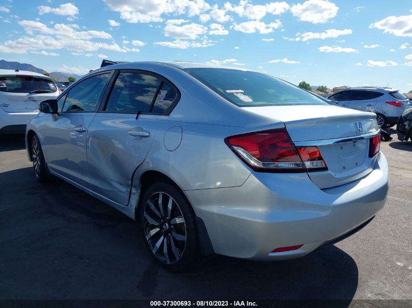 2015 HONDA CIVIC SEDAN EX-L - 2HGFB2F95FH504281