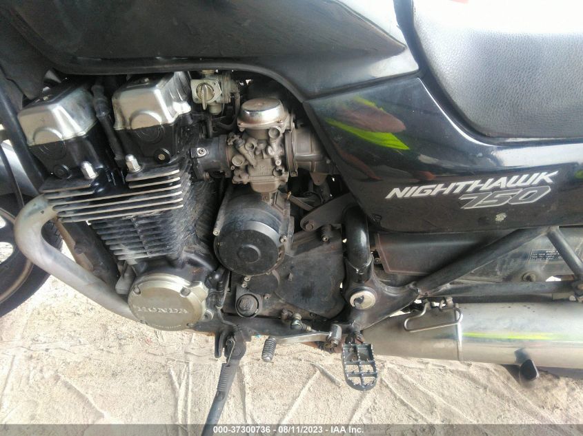 2001 HONDA CB750 - JH2RC38021M900212