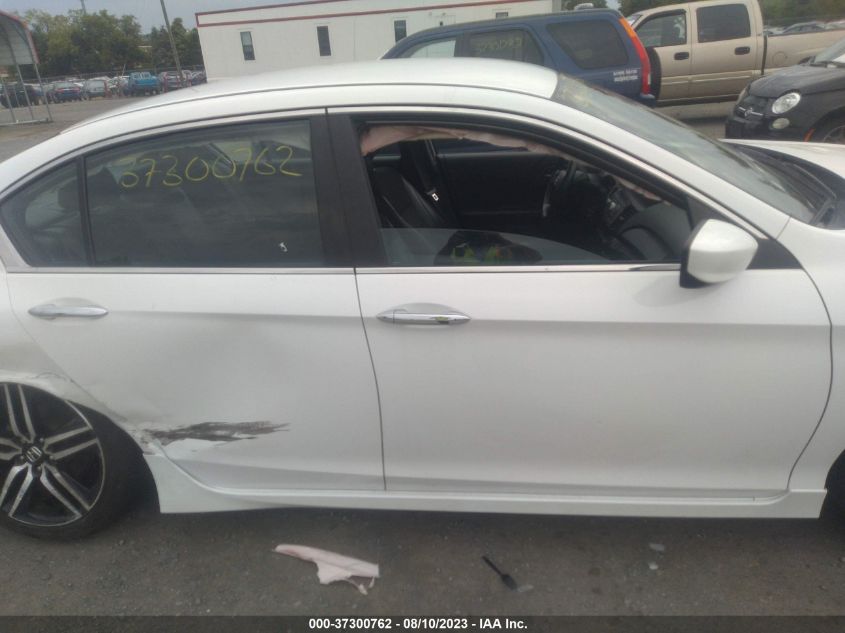 2016 HONDA ACCORD SEDAN SPORT - 1HGCR2F51GA146303
