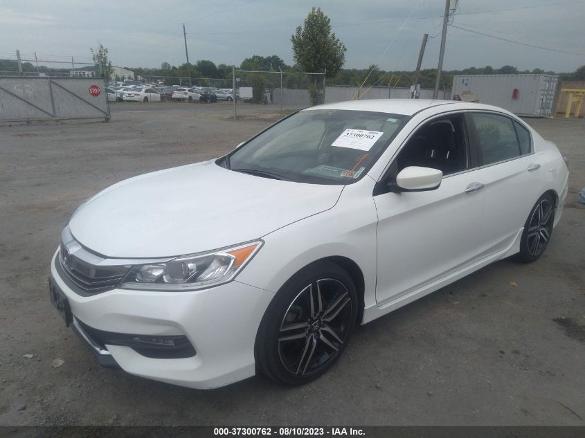 2016 HONDA ACCORD SEDAN SPORT - 1HGCR2F51GA146303