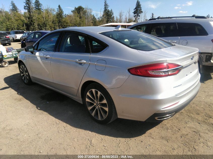 2019 FORD FUSION SE - 3FA6P0T96KR233969