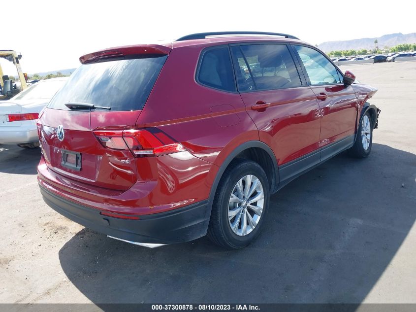 2018 VOLKSWAGEN TIGUAN S - 3VV1B7AX5JM115096