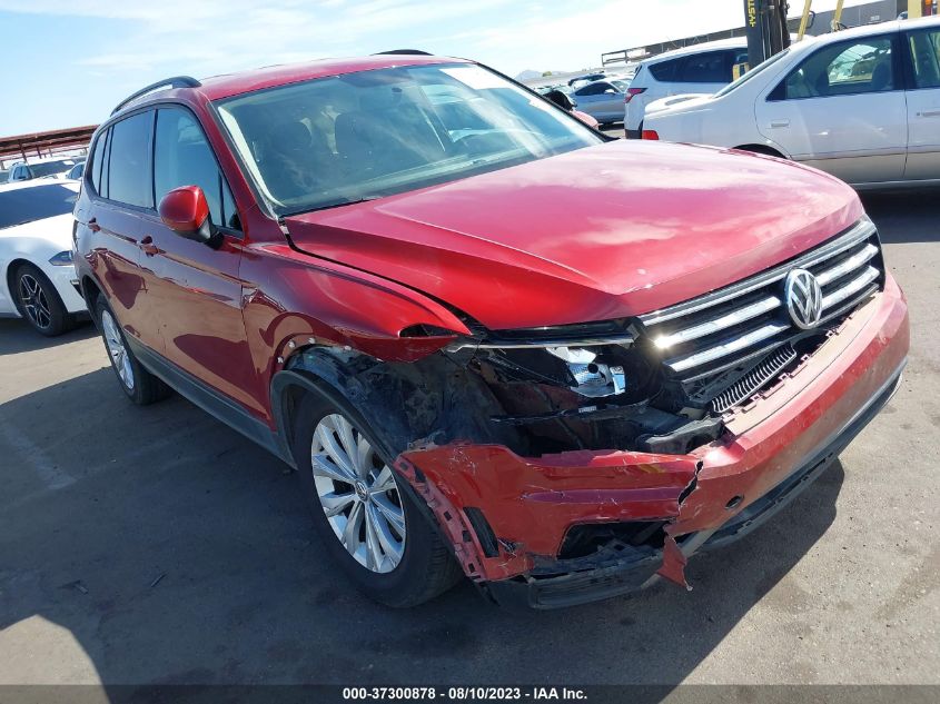 2018 VOLKSWAGEN TIGUAN S - 3VV1B7AX5JM115096