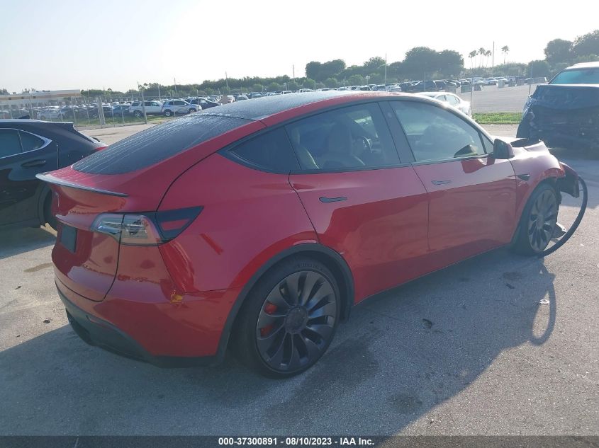 2021 TESLA MODEL Y - 5YJYGDEF7MF256145