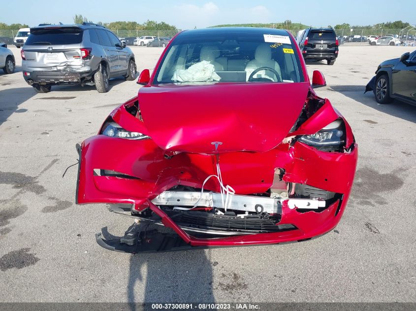 2021 TESLA MODEL Y - 5YJYGDEF7MF256145