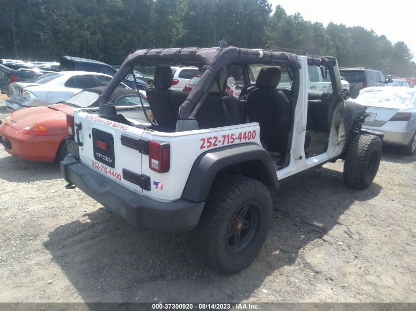 2016 JEEP WRANGLER UNLIMITED SPORT - 1C4BJWDG3GL262197