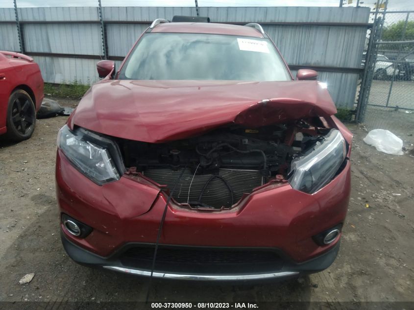 2016 NISSAN ROGUE S/SL/SV - 5N1AT2MT3GC743980