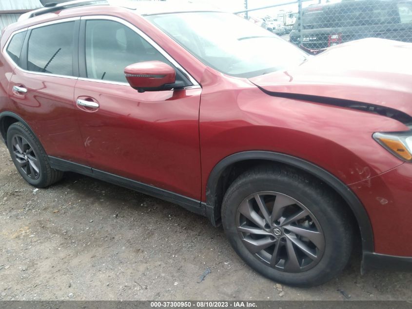 2016 NISSAN ROGUE S/SL/SV - 5N1AT2MT3GC743980