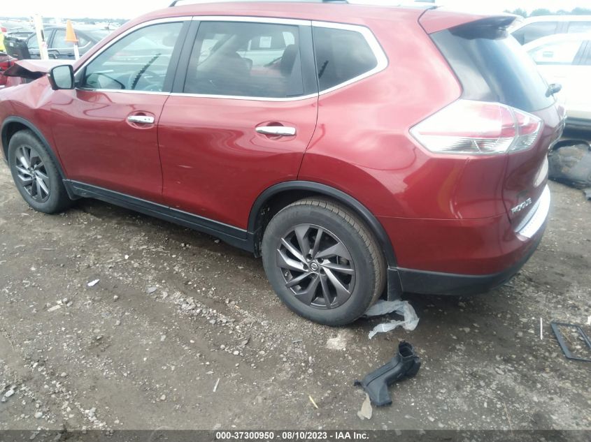2016 NISSAN ROGUE S/SL/SV - 5N1AT2MT3GC743980