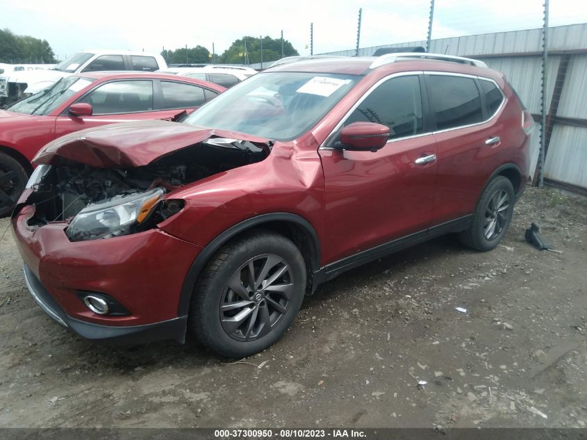 2016 NISSAN ROGUE S/SL/SV - 5N1AT2MT3GC743980