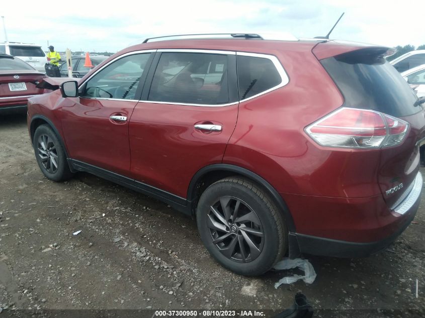 2016 NISSAN ROGUE S/SL/SV - 5N1AT2MT3GC743980