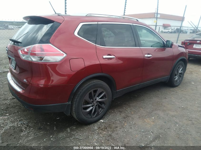 2016 NISSAN ROGUE S/SL/SV - 5N1AT2MT3GC743980