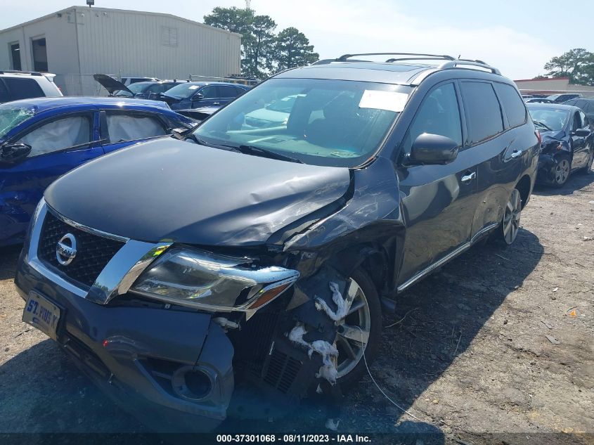 2014 NISSAN PATHFINDER PLATINUM - 5N1AR2MNXEC712433