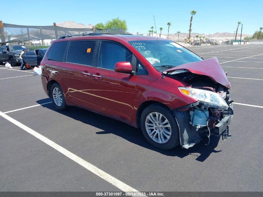 2014 TOYOTA SIENNA XLE/XLE AAS/LTD - 5TDYK3DC3ES411805