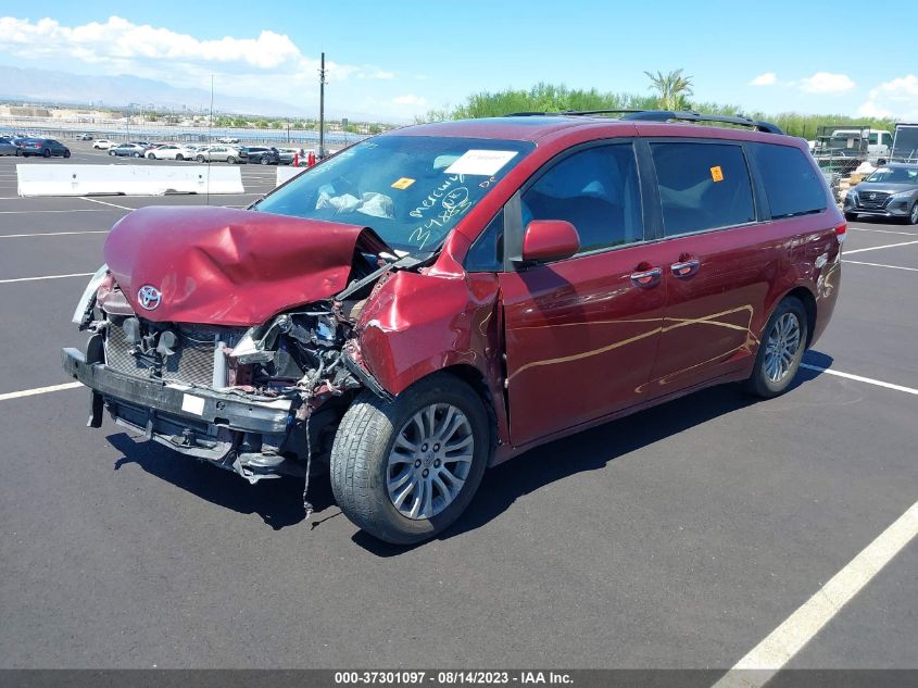 2014 TOYOTA SIENNA XLE/XLE AAS/LTD - 5TDYK3DC3ES411805