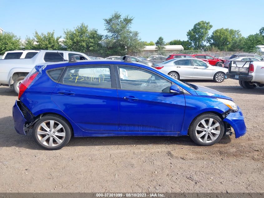2014 HYUNDAI ACCENT GLS/SE - KMHCU5AE3EU189151