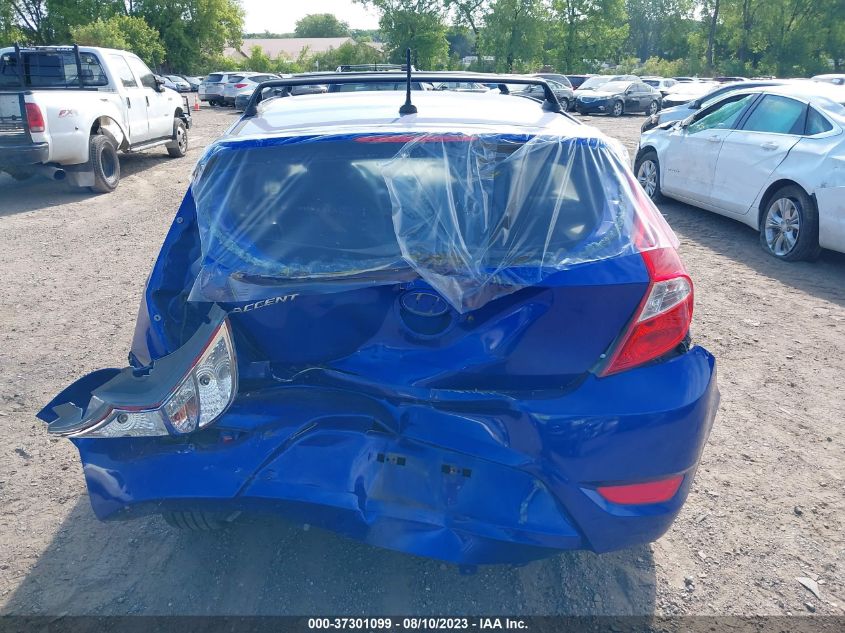 2014 HYUNDAI ACCENT GLS/SE - KMHCU5AE3EU189151