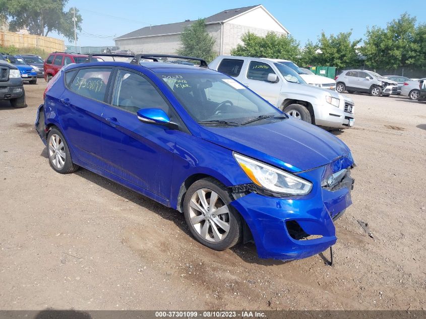 2014 HYUNDAI ACCENT GLS/SE - KMHCU5AE3EU189151