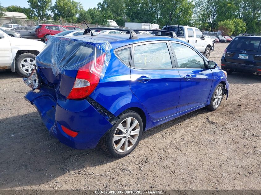 2014 HYUNDAI ACCENT GLS/SE - KMHCU5AE3EU189151