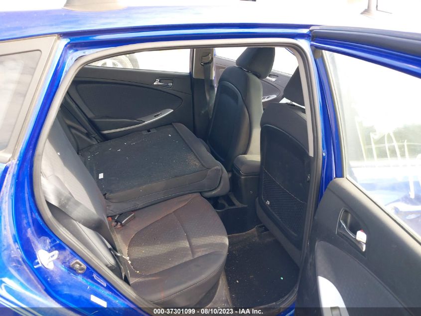 2014 HYUNDAI ACCENT GLS/SE - KMHCU5AE3EU189151