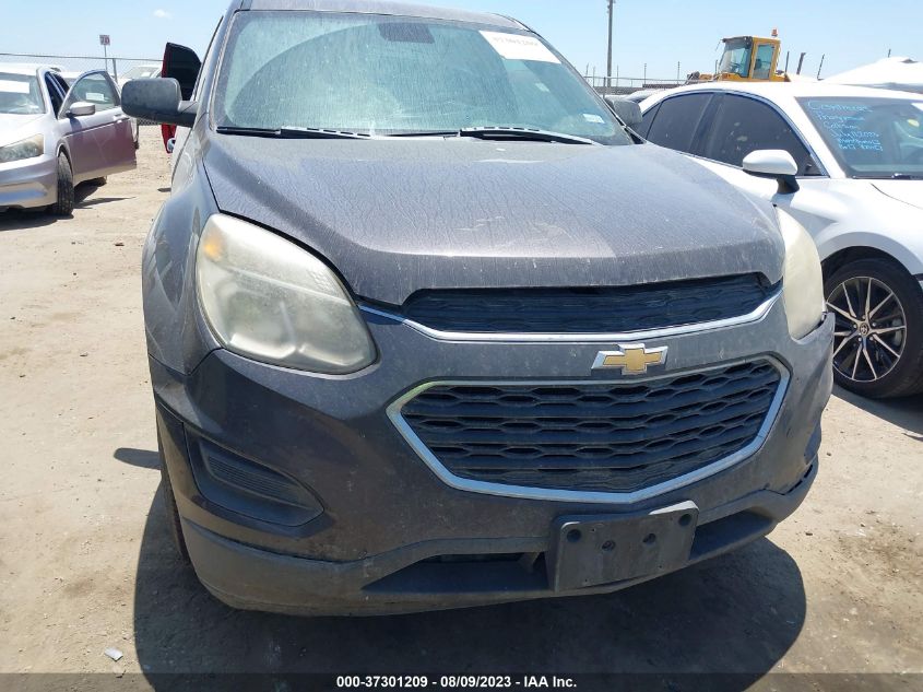 2016 CHEVROLET EQUINOX LS - 2GNALBEK5G6182515