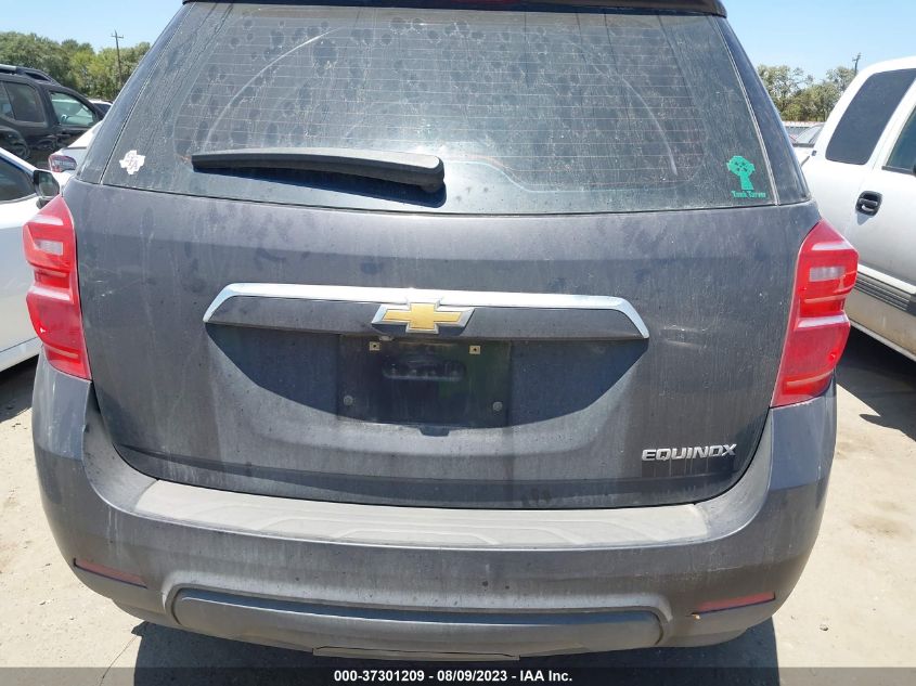 2016 CHEVROLET EQUINOX LS - 2GNALBEK5G6182515