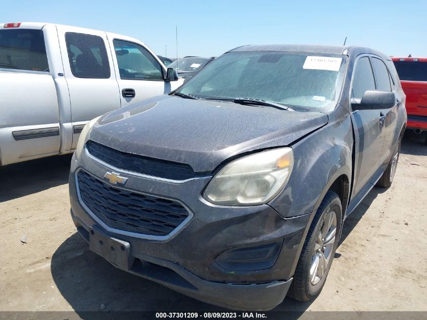 2016 CHEVROLET EQUINOX LS - 2GNALBEK5G6182515