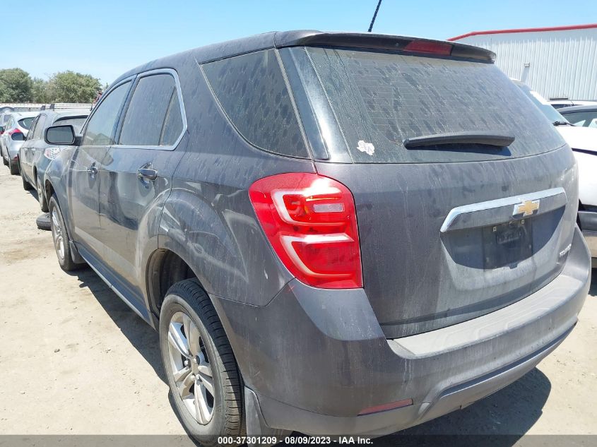 2016 CHEVROLET EQUINOX LS - 2GNALBEK5G6182515
