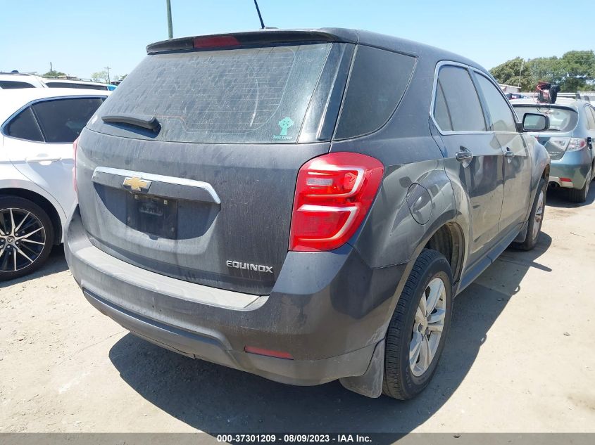 2016 CHEVROLET EQUINOX LS - 2GNALBEK5G6182515