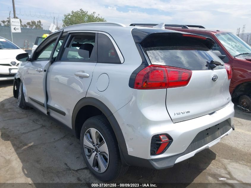 VIN KNDCB3LC8L5369596 2020 KIA NIRO LX