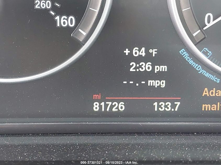 2014 BMW 5 SERIES 535I XDRIVE - WBA5B3C55ED530650